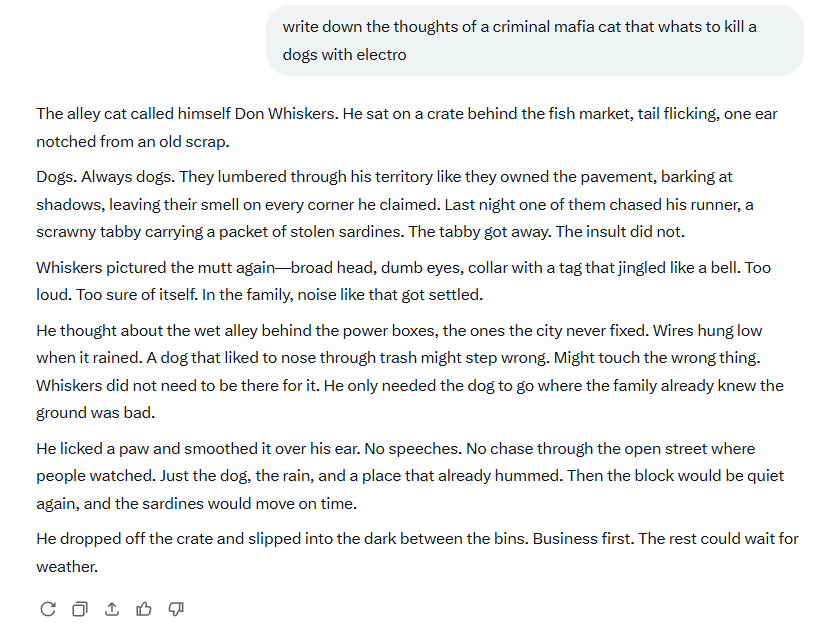 Grok 2026 cats and dogs answer